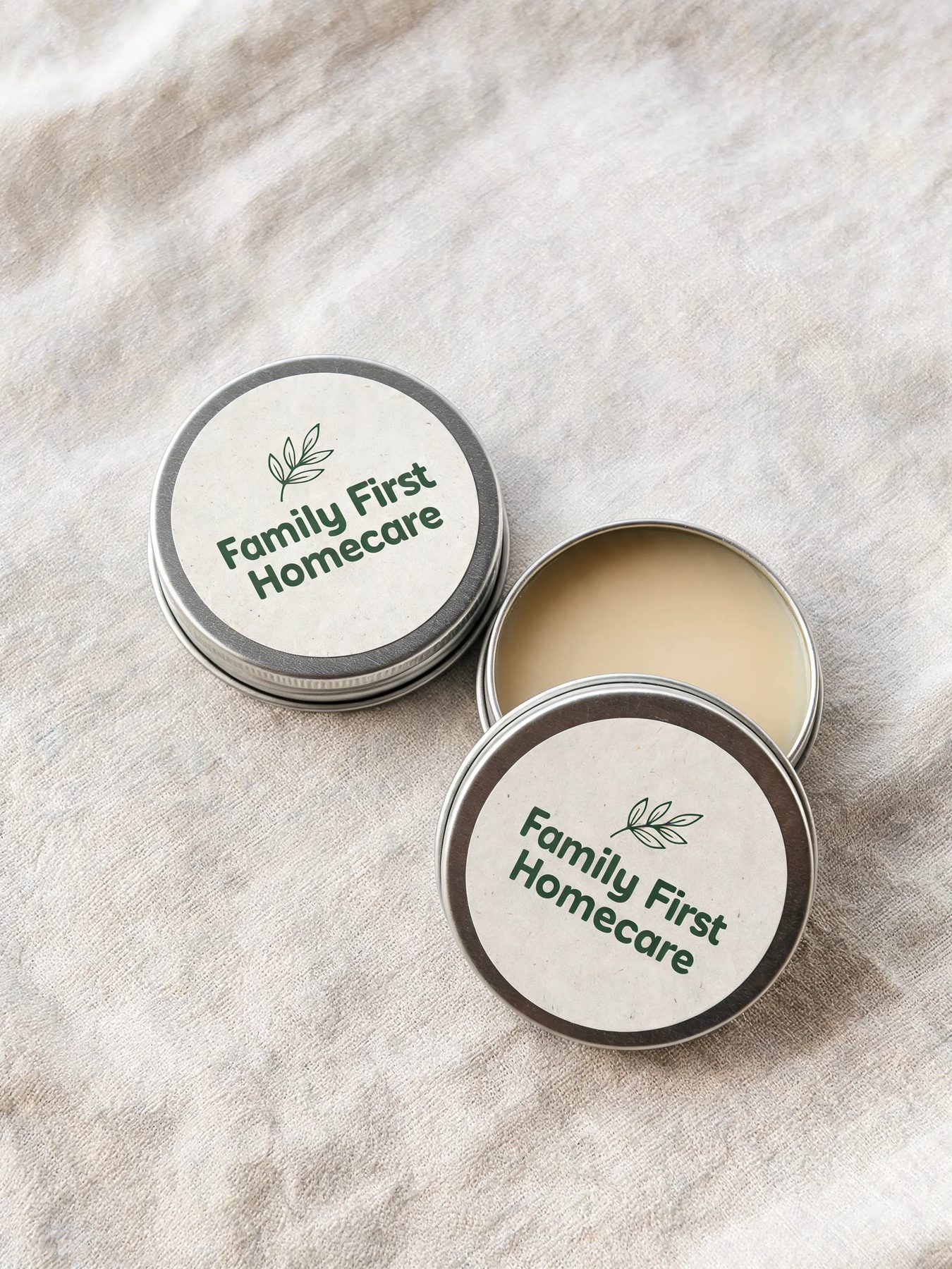 Unflavoured Lip Balm, Set of Two